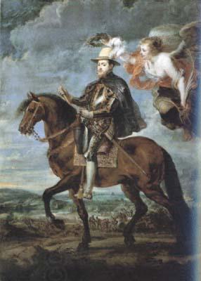 Peter Paul Rubens Philip II on Horseback (df01) oil painting picture